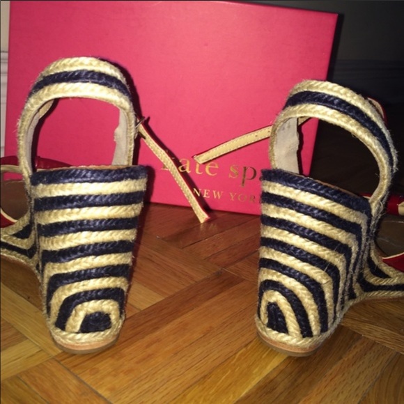 Kate Spade Candice espadrilles w original box - Picture 4 of 4